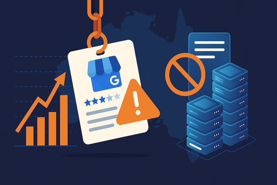 The 2025 Google Business Profile suspension crisis in Australia